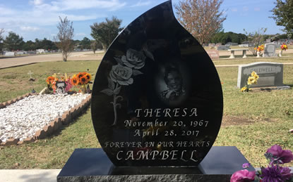 Headstone, Cemetery Marker, Engraving, Cemetery Monuments / kempnermonuments.com