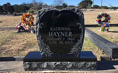 Headstone, Cemetery Marker, Engraving, Cemetery Monuments / kempnermonuments.com