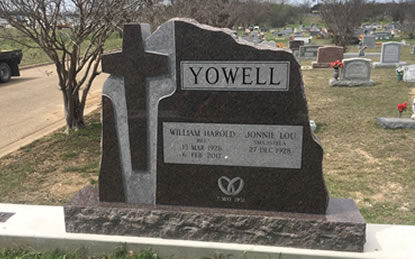 Headstone, Cemetery Marker, Engraving, Cemetery Monuments / kempnermonuments.com