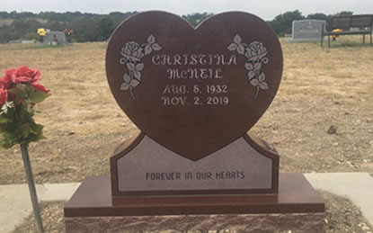 Headstone, Cemetery Marker, Engraving, Cemetery Monuments / kempnermonuments.com