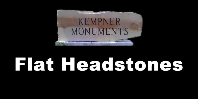 Headstone, Cemetery Marker, Engraving, Cemetery Monuments / kempnermonuments.com