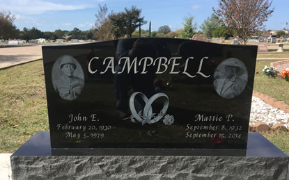 Headstone, Cemetery Marker, Engraving, Cemetery Monuments / kempnermonuments.com