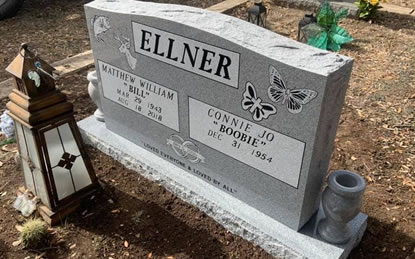 Headstone, Cemetery Marker, Engraving, Cemetery Monuments / kempnermonuments.com